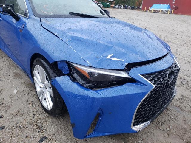 Photo 9 from auction – 2021 LEXUS IS 300 with VIN JTHAA1D26M5111257