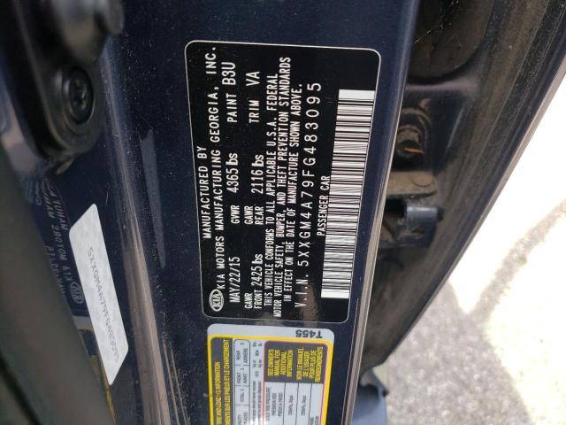 Photo 10 from auction – 2015 KIA OPTIMA LX with VIN 5XXGM4A79FG483095