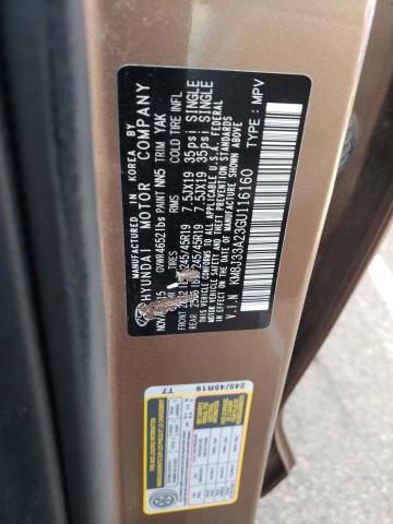 Photo 10 from auction – 2016 HYUNDAI TUCSON LIM with VIN KM8J33A23GU116160