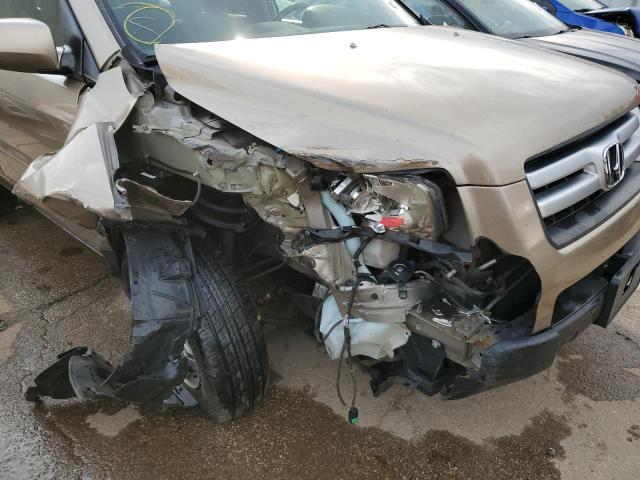 Photo 9 from auction – 2007 HONDA PILOT EX with VIN 2HKYF18417H519764