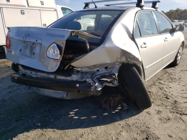 Photo 4 from auction – 2004 TOYOTA COROLLA CE with VIN 2T1BR38E34C253695