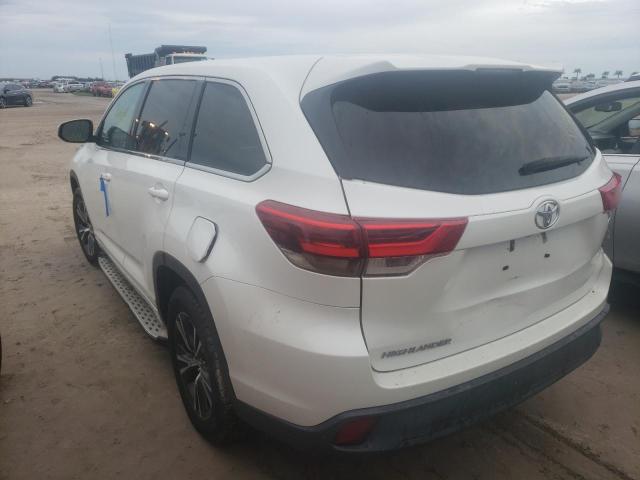 Photo 3 from auction – 2018 TOYOTA HIGHLANDER with VIN 5TDZZRFH2JS255049