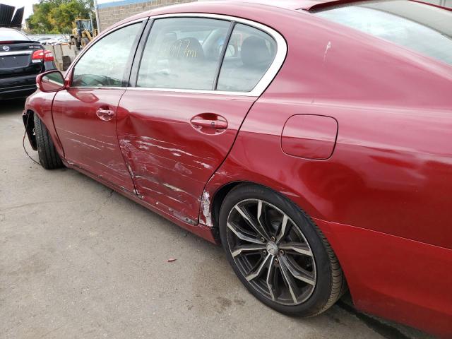 Photo 9 from auction – 2008 LEXUS GS 350 with VIN JTHCE96S080013367