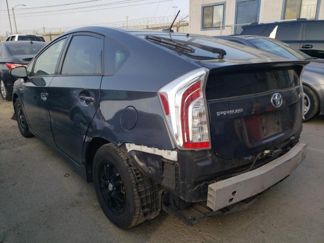 Photo 3 from auction – 2015 TOYOTA PRIUS with VIN JTDKN3DU9F0454944