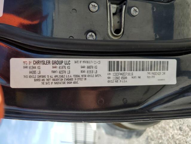 Photo 10 from auction – 2014 DODGE DART SE with VIN 1C3CDFAA2ED718116