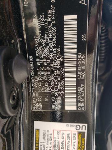 Photo 10 from auction – 2009 LEXUS GX 470 with VIN JTJBT20X290175952