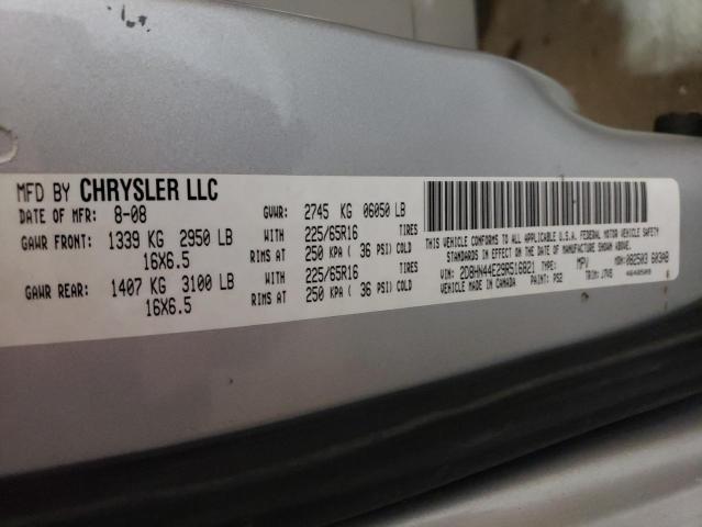 Photo 10 from auction – 2009 DODGE GRAND CARA with VIN 2D8HN44E29R516821