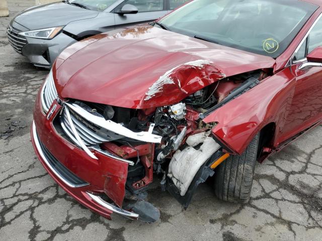 Photo 9 from auction – 2016 LINCOLN MKZ with VIN 3LN6L2GK9GR631999
