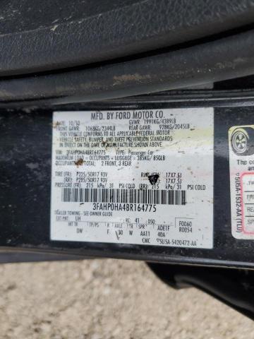Photo 10 from auction – 2011 FORD FUSION SE with VIN 3FAHP0HA4BR164775