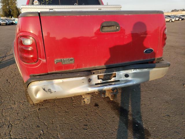 Photo 9 from auction – 2001 FORD F150 SUPER with VIN 1FTRW08L61KB56098