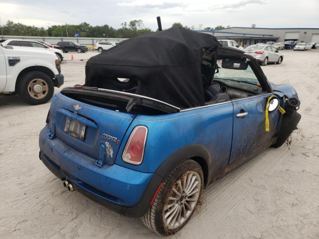 Photo 4 from auction – 2007 MINI COOPER S with VIN WMWRH33587TL95284