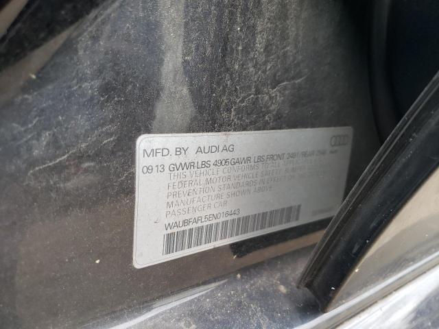 Photo 10 from auction – 2014 AUDI A4 PREMIUM with VIN WAUBFAFL5EN016443