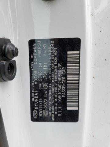 Photo 10 from auction – 2017 HYUNDAI VELOSTER with VIN KMHTC6AD2HU310739