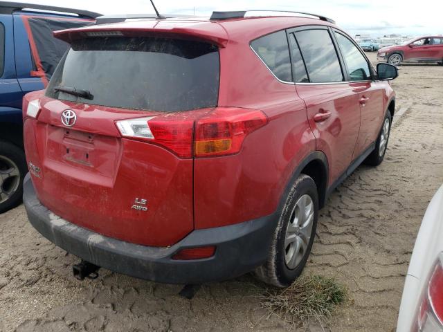 Photo 4 from auction – 2013 TOYOTA RAV4 LE with VIN 2T3BFREV6DW088022