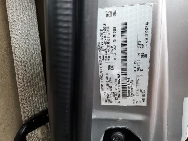 Photo 10 from auction – 2014 FORD ECONOLINE with VIN 1FDXE4FS7EDA22881
