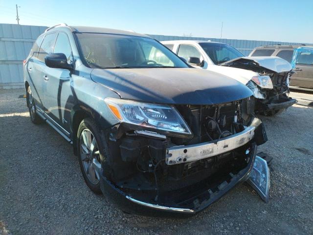 NISSAN PATHFINDER 2014 with VIN 5N1CR2MM5EC638600 - Photo from auction
