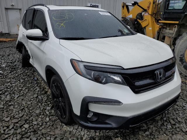 Photo 1 from auction – 2021 HONDA PILOT SE with VIN 5FNYF6H25MB028653