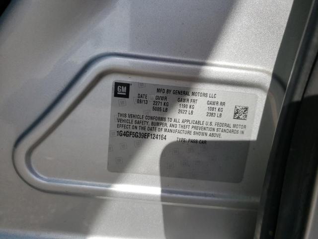 Photo 10 from auction – 2014 BUICK LACROSSE T with VIN 1G4GF5G39EF124164