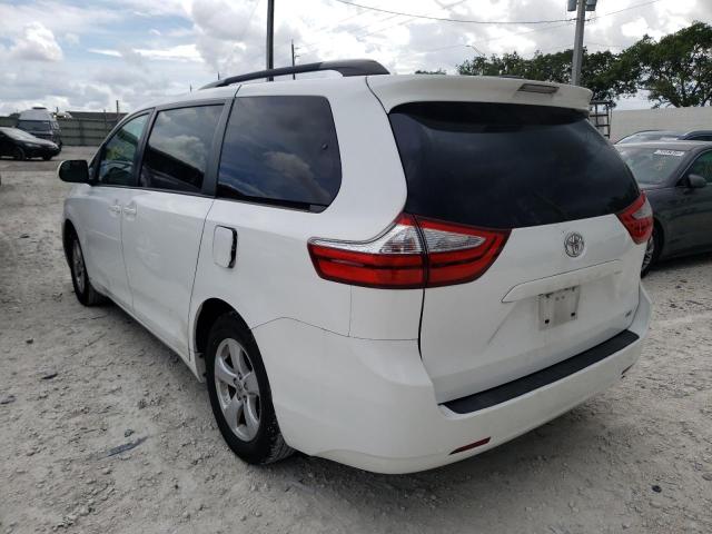 Photo 3 from auction – 2015 TOYOTA SIENNA LE with VIN 5TDKK3DC8FS684911