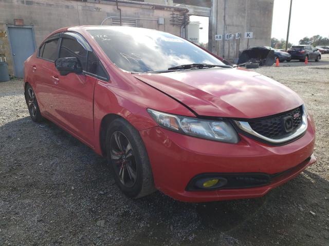 HONDA CIVIC SI 2014 with VIN 2HGFB6E59EH703595 - Photo from auction