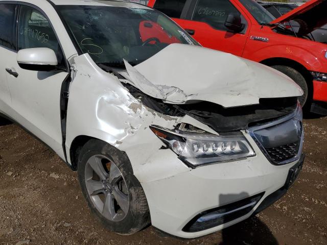 Photo 9 from auction – 2016 ACURA MDX with VIN 5FRYD4H27GB009700