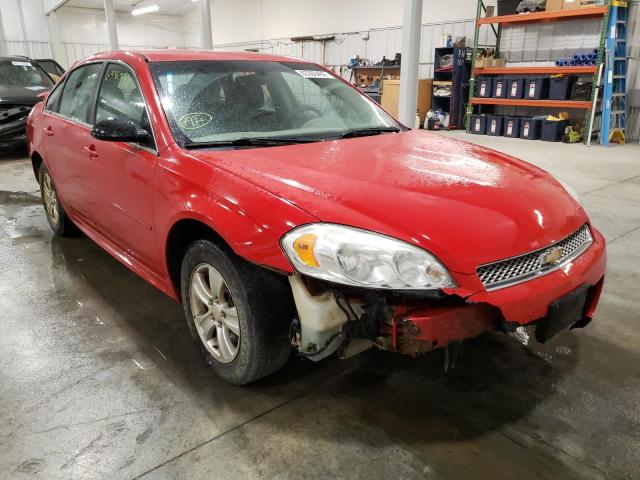 CHEVROLET IMPALA LS 2013 with VIN 2G1WF5E31D1263268 - Photo from auction