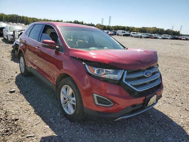 FORD EDGE SEL 2016 with VIN 2FMPK4J85GBB74218 - Photo from auction