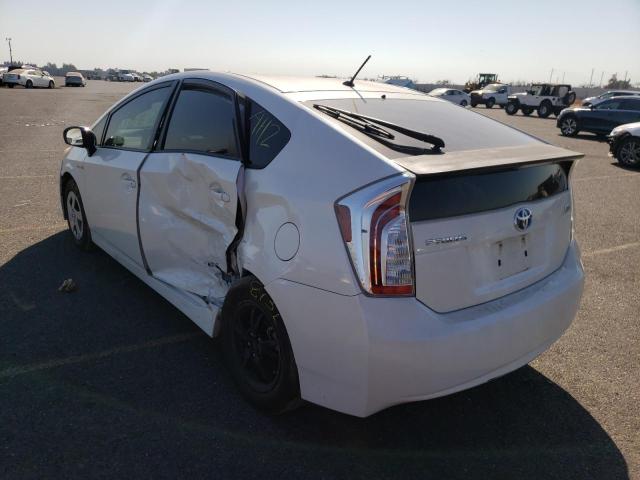 Photo 3 from auction – 2012 TOYOTA PRIUS with VIN JTDKN3DU9C5427984