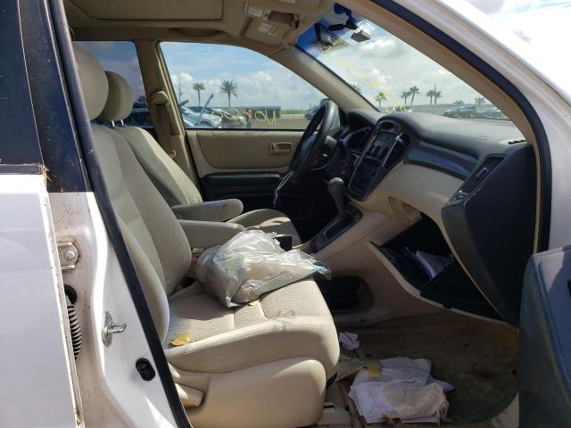 Photo 5 from auction – 2002 TOYOTA HIGHLANDER with VIN JTEGF21AX20033246