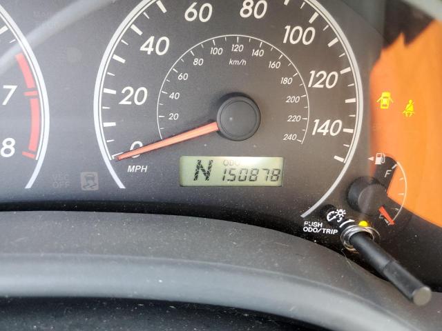 Photo 8 from auction – 2009 TOYOTA COROLLA BA with VIN JTDBL40E599021972