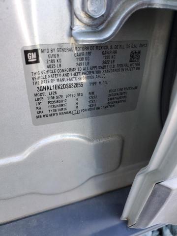 Photo 10 from auction – 2013 CHEVROLET CAPTIVA LS with VIN 3GNAL1EK2DS632855