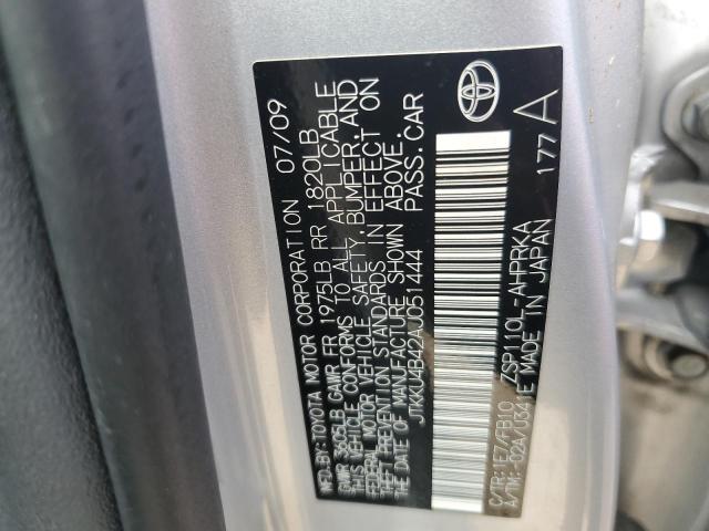 Photo 10 from auction – 2010 TOYOTA SCION XD with VIN JTKKU4B42AJ051444