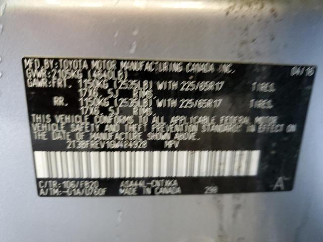 Photo 10 from auction – 2016 TOYOTA RAV4 LE with VIN 2T3BFREV1GW484928
