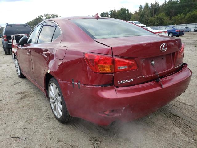 Photo 3 from auction – 2008 LEXUS IS 250 with VIN JTHCK262282024746