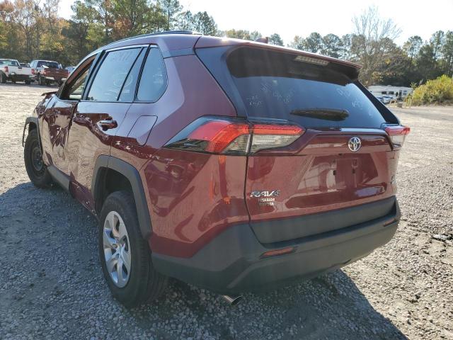 Photo 3 from auction – 2021 TOYOTA RAV4 LE with VIN 2T3F1RFV6MC148994