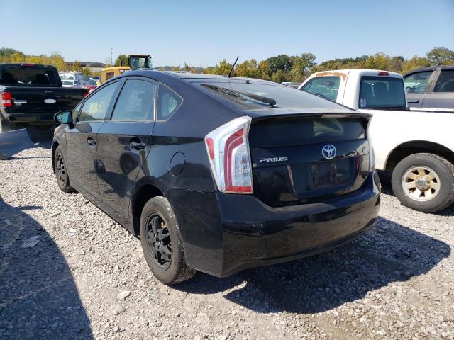 Photo 3 from auction – 2013 TOYOTA PRIUS with VIN JTDKN3DUXD1679509
