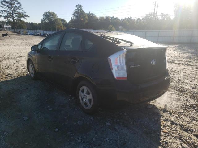 Photo 3 from auction – 2011 TOYOTA PRIUS with VIN JTDKN3DU9B0299001