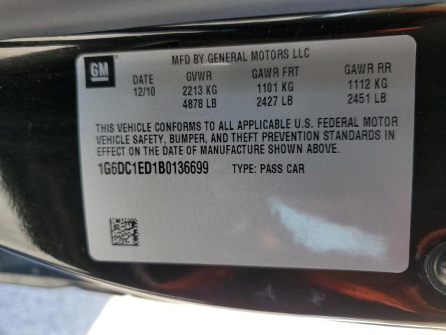 Photo 10 from auction – 2011 CADILLAC CTS with VIN 1G6DC1ED1B0136699