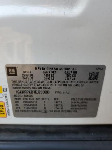 Photo 10 from auction – 2014 GMC ACADIA SLE with VIN 1GKKRPKD7EJ255693