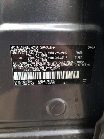 Photo 10 from auction – 2015 TOYOTA RAV4 LE with VIN JTMBFREV2FD141380