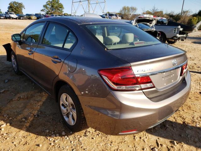 Photo 3 from auction – 2013 HONDA CIVIC LX with VIN 19XFB2F59DE209107