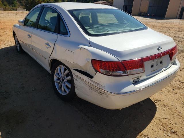 Photo 9 from auction – 2007 HYUNDAI AZERA SE with VIN KMHFC46F17A168542