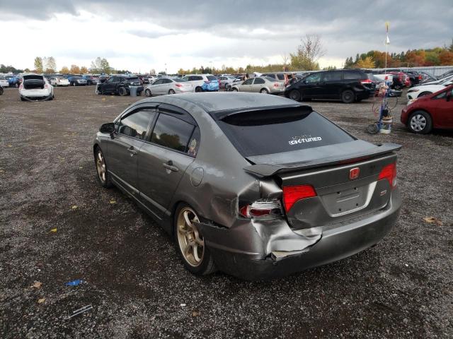 Photo 3 from auction – 2008 HONDA CIVIC SI with VIN 2HGFA55508H200393