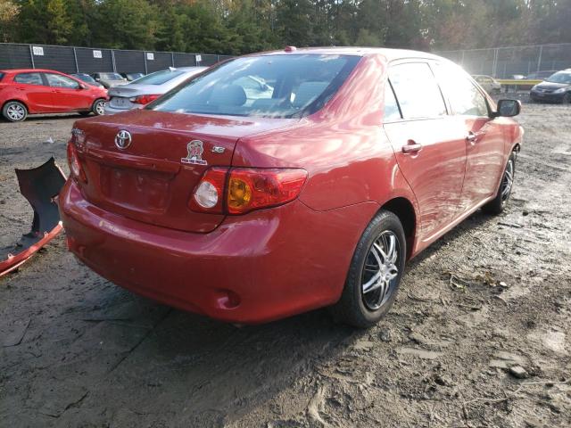 Photo 4 from auction – 2010 TOYOTA COROLLA BA with VIN 1NXBU4EEXAZ332722