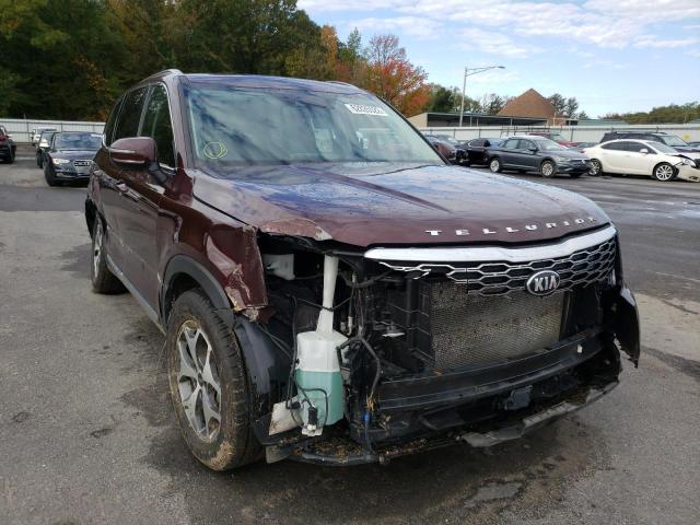 KIA TELLURIDE 2021 with VIN 5XYP3DHC3MG132309 - Photo from auction