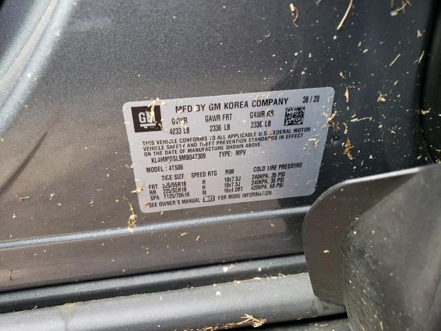 Photo 10 from auction – 2021 BUICK ENCORE GX with VIN KL4MMDSL9MB047309