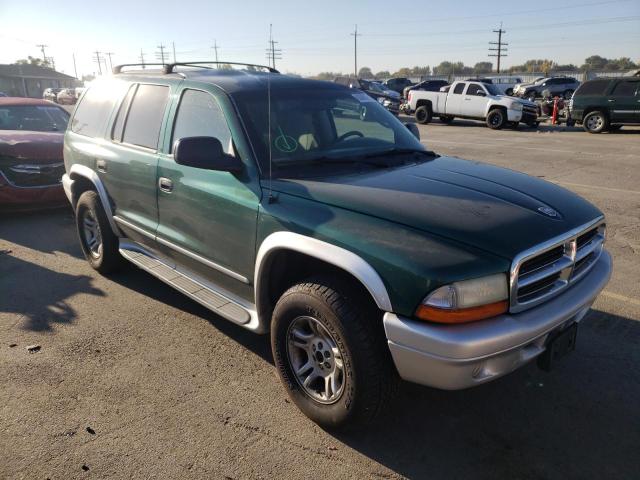 DODGE DURANGO SL 2003 with VIN 1D4HS58N83F512474 - Photo from auction
