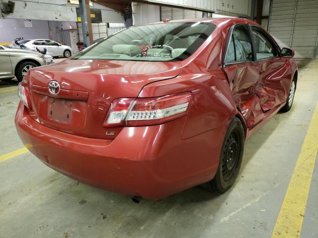 Photo 4 from auction – 2010 TOYOTA CAMRY BASE with VIN 4T1BF3EK0AU061292