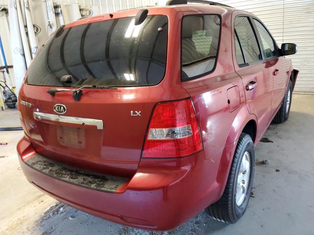 Photo 4 from auction – 2008 KIA SORENTO EX with VIN KNDJD735685802253