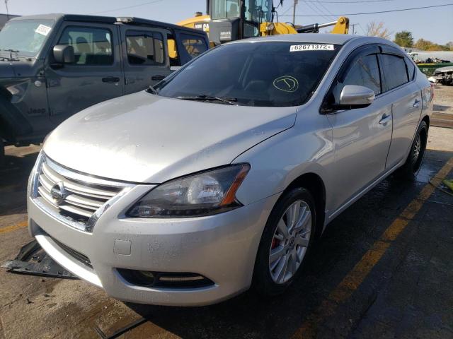 Photo 2 from auction – 2013 NISSAN SENTRA S with VIN 3N1AB7AP1DL628227